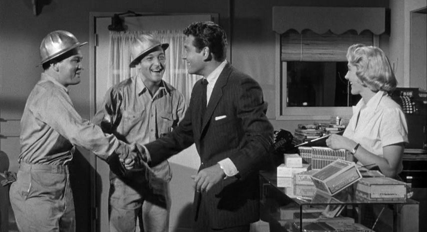 The Houston Story (1956) William Castle, Gene Barry, Barbara Hale, Edward Arnold, Crime, Drama, Film-Noir-poster