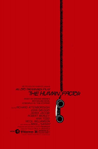 The Human Factor (1979) Otto Preminger, Richard Attenborough, Nicol Williamson, Derek Jacobi
