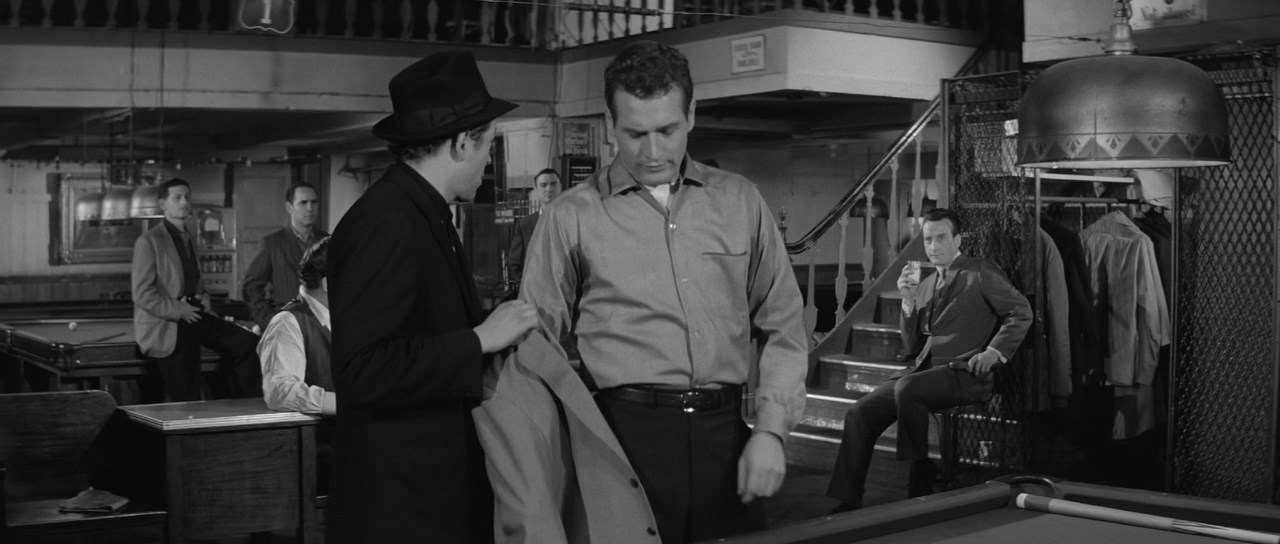 The Hustler (1961) Robert Rossen, Paul Newman, Jackie Gleason, Piper Laurie, Drama, Sport-poster