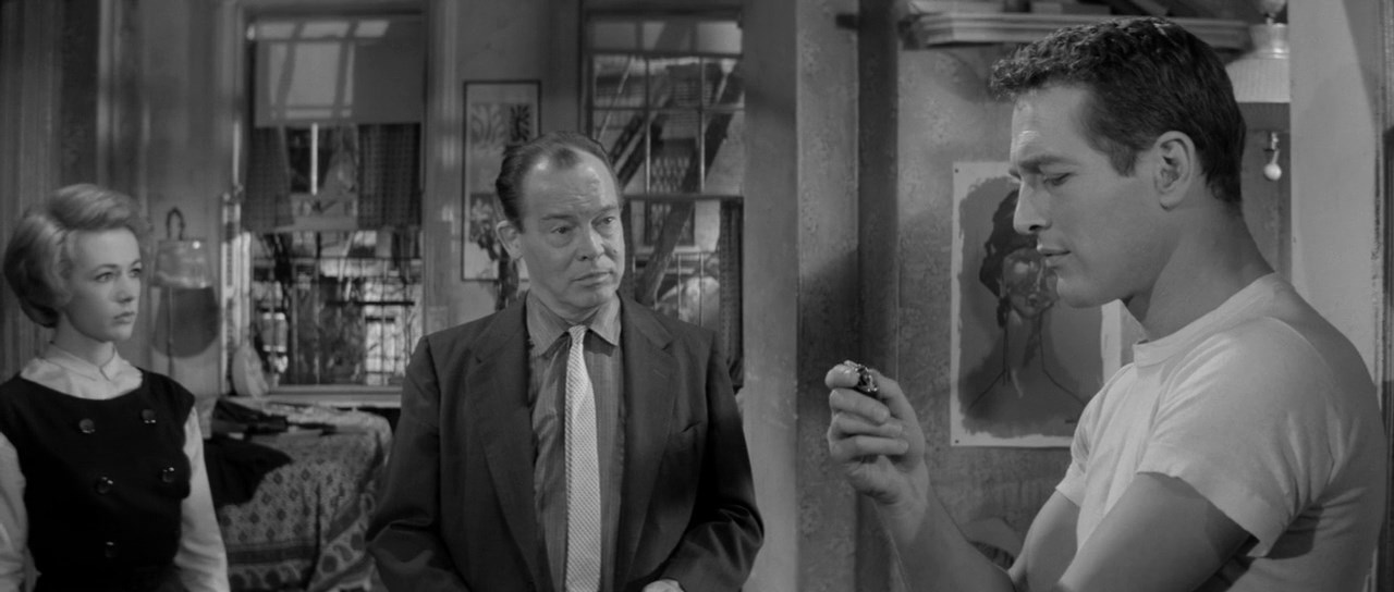 The Hustler (1961) Robert Rossen, Paul Newman, Jackie Gleason, Piper Laurie, Drama, Sport-poster