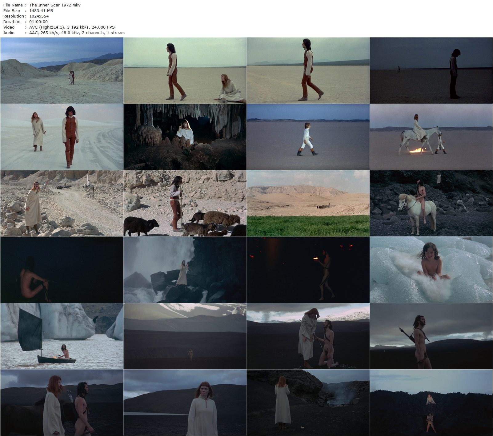 The Inner Scar AKA La cicatrice intérieure (1972) Philippe Garrel, Nico, Christian Päffgen-poster