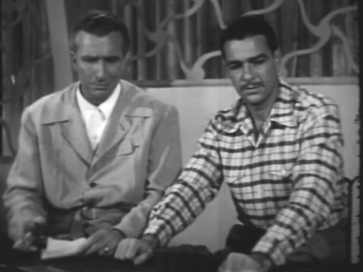 The Invisible Wall (1947) Eugene Forde, Don Castle, Virginia Christine, Richard Gaines-poster