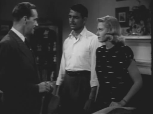 The Invisible Wall (1947) Eugene Forde, Don Castle, Virginia Christine, Richard Gaines-poster