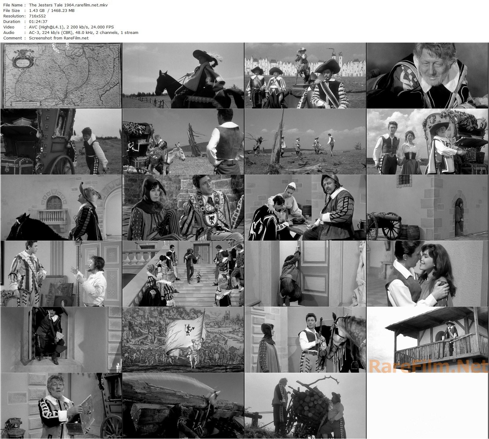 The Jester’s Tale / Bláznova kronika (1964) Karel Zeman, Petr Kostka, Emília Vásáryová, Miroslav Holub-poster