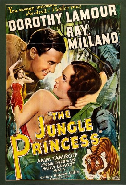 The Jungle Princess (1936) Wilhelm Thiele, Dorothy Lamour, Ray Milland, Akim Tamiroff