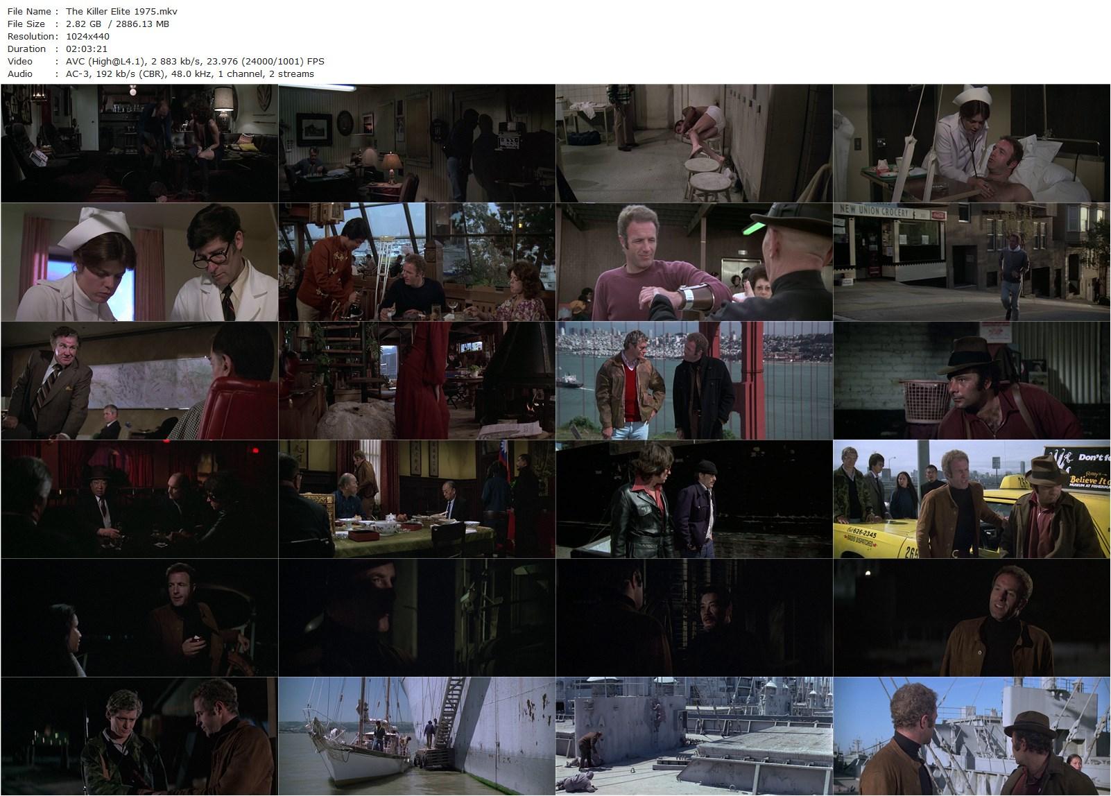 The Killer Elite (1975) Sam Peckinpah, James Caan, Robert Duvall, Arthur Hill-poster