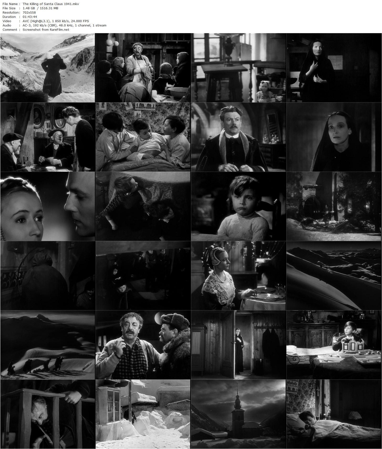 L’assassinat du Père Noël / The Killing of Santa Claus (1941)-poster