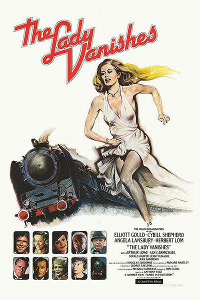 The Lady Vanishes (1979) Anthony Page, Elliott Gould, Cybill Shepherd, Angela Lansbury, Action, Comedy, Mystery, Romance, Thriller