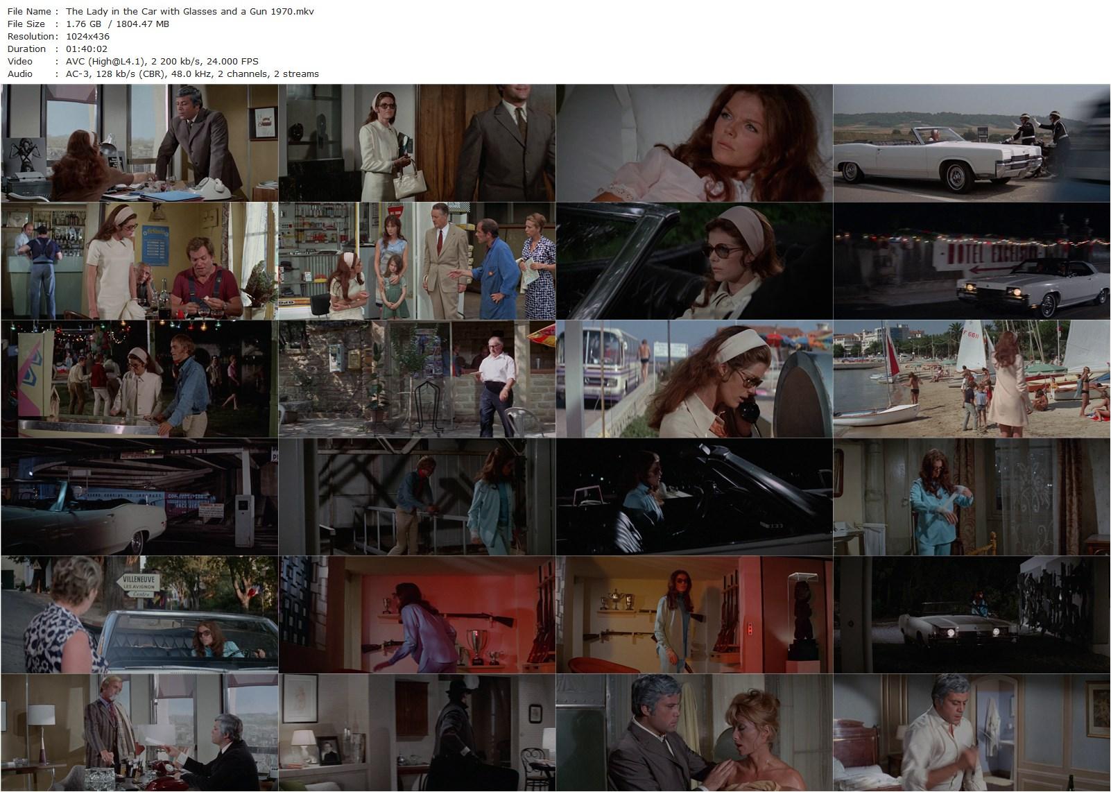 The Lady in the Car with Glasses and a Gun (1970) Anatole Litvak, Samantha Eggar, Oliver Reed, John McEnery-poster