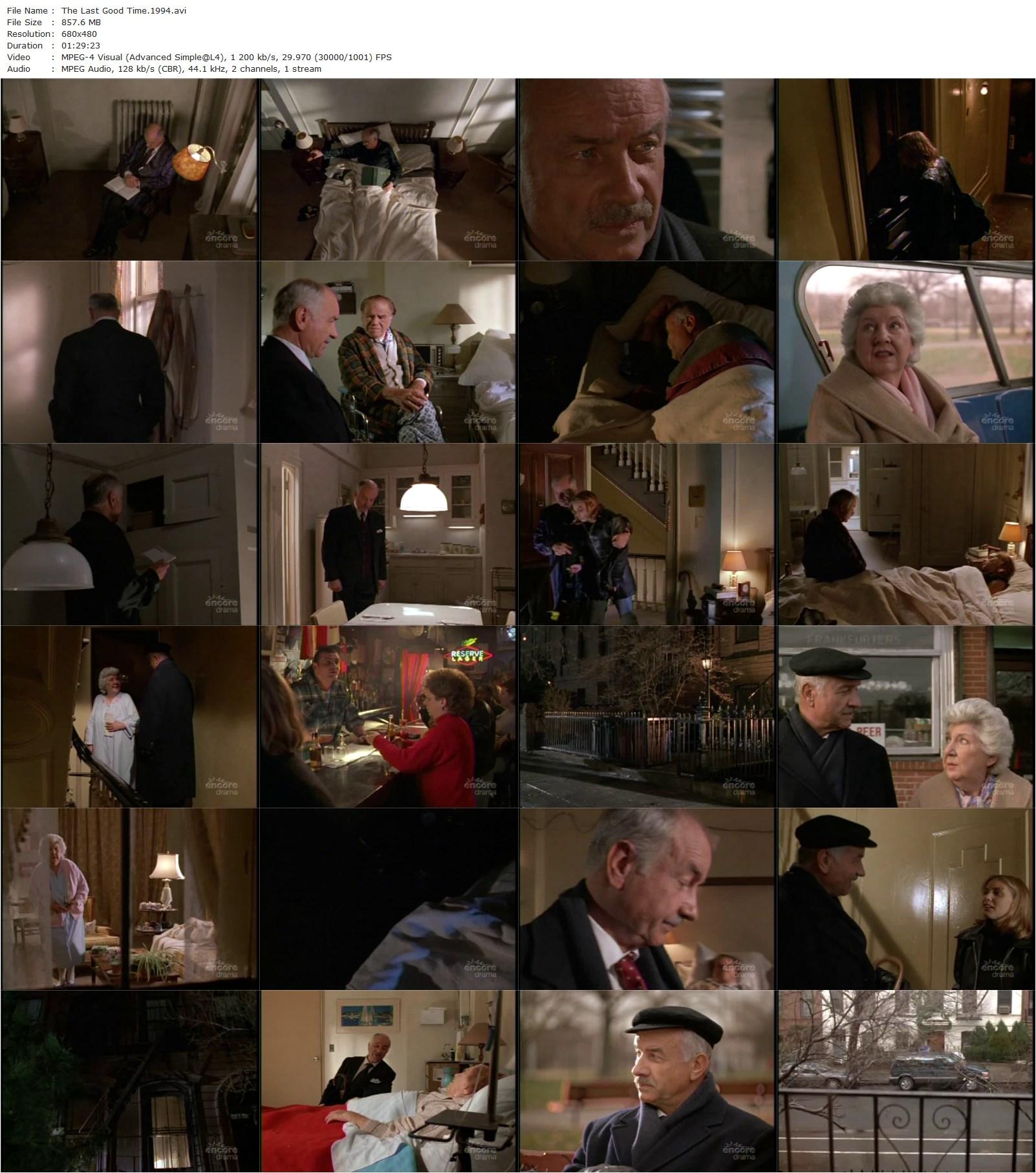 The Last Good Time (1994) Bob Balaban-poster