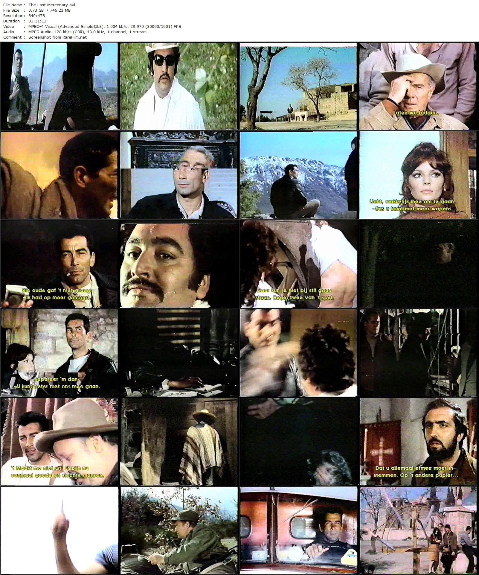 The Last Mercenary / Die grosse Treibjagd (1968) Mel Welles, Ray Danton, Pascale Petit, Günther Stoll-poster