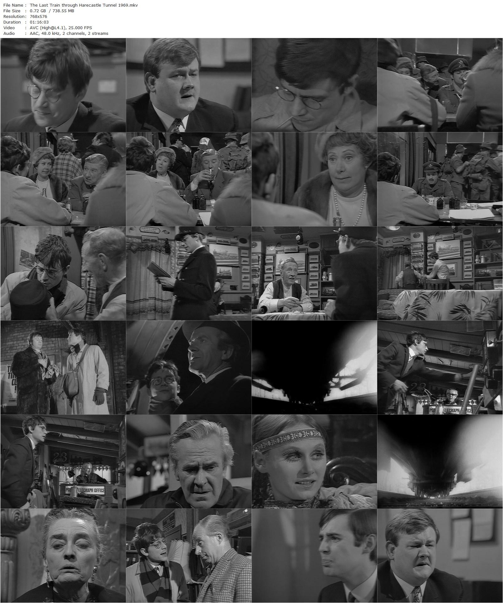 The Last Train through Harecastle Tunnel (1969) Alan Clarke, Richard O’Callaghan, Paul Brooke, Ian Reid-poster