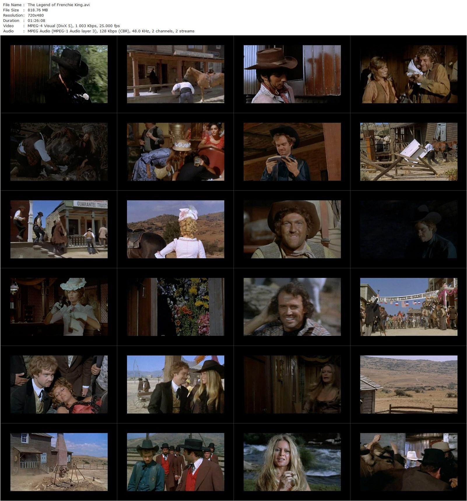 The Legend of Frenchie King (1971) Christian-Jaque, Guy Casaril, Brigitte Bardot, Claudia Cardinale, Michael J. Pollard-poster