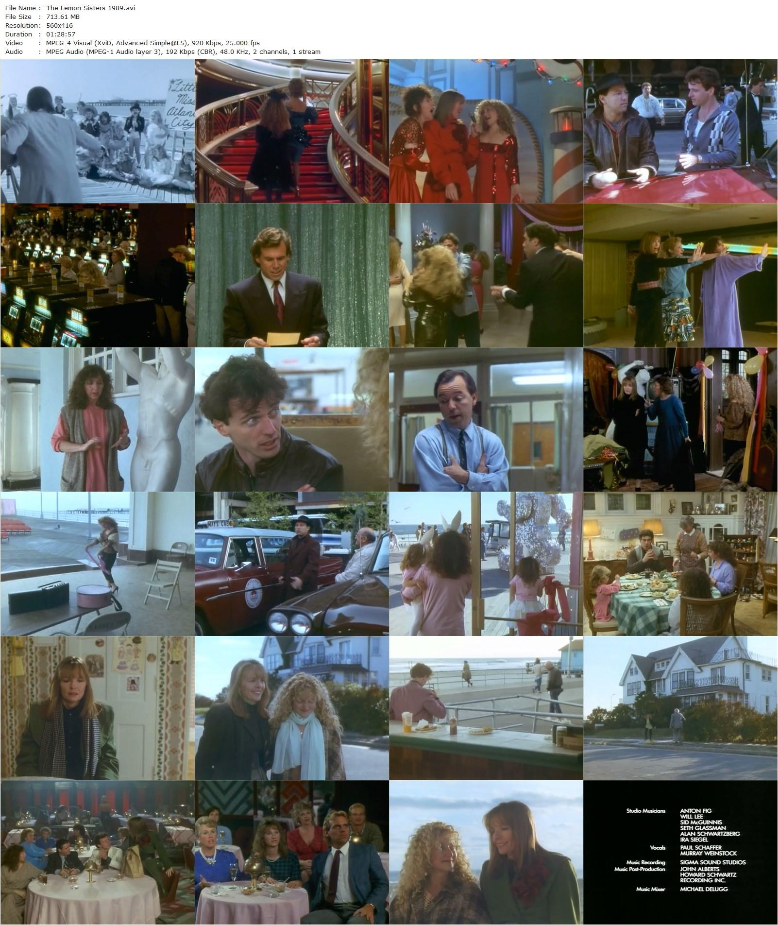 The Lemon Sisters (1989) Joyce Chopra, Diane Keaton, Carol Kane, Kathryn Grody-poster