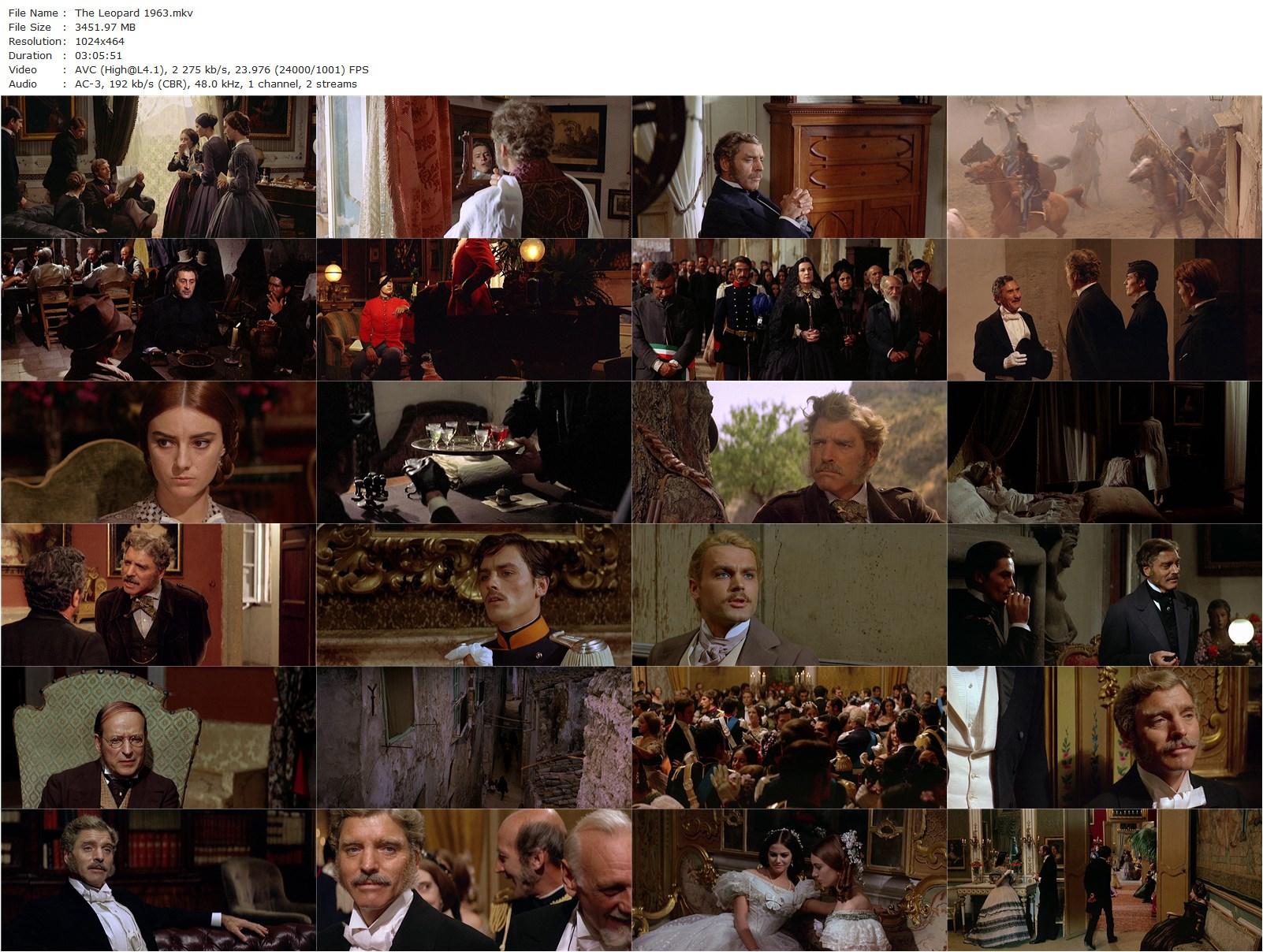 The Leopard / Il gattopardo (1963) Luchino Visconti-poster