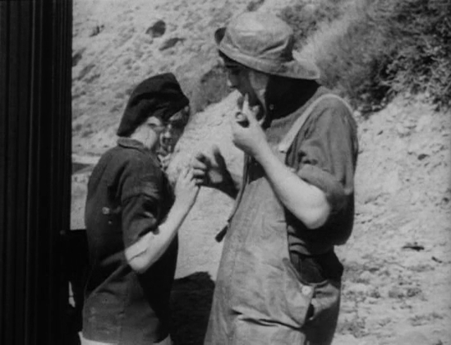 D.W. Griffith - The Lesser Evil (1912)-poster