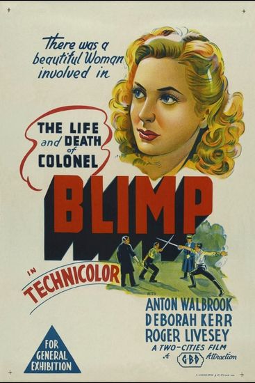 The Life and Death of Colonel Blimp (1943) Michael Powell, Emeric Pressburger, Roger Livesey, Deborah Kerr, Anton Walbrook