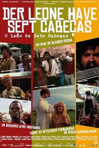 The Lion Has Seven Heads / Der Leone Have Sept Cabeças (1970) Glauber Rocha, Rada Rassimov, Giulio Brogi, Gabriele Tinti, Drama