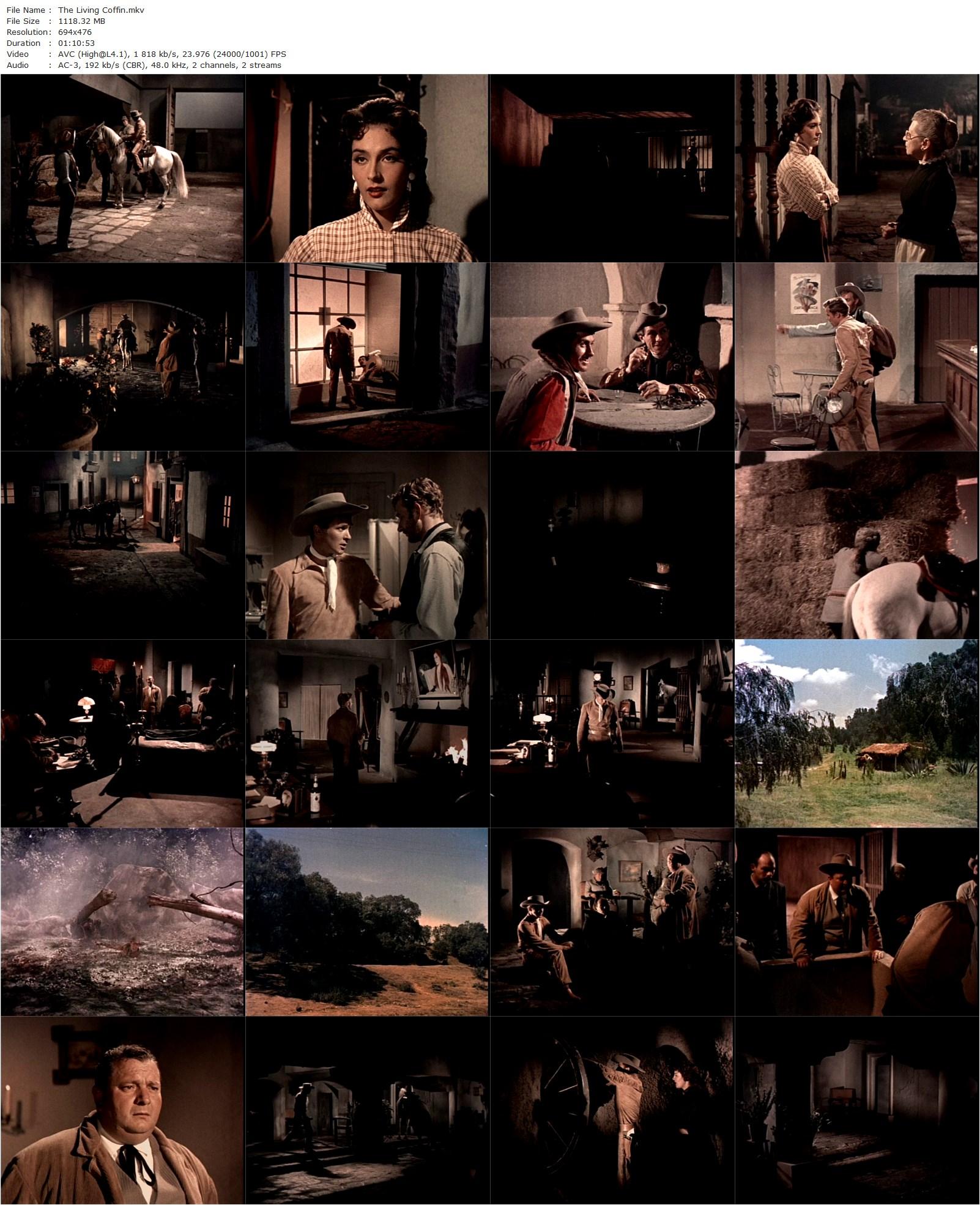 The Living Coffin AKA El grito de la muerte (1959) Fernando Méndez, Gastón Santos, María Duval, Pedro de Aguillón-poster