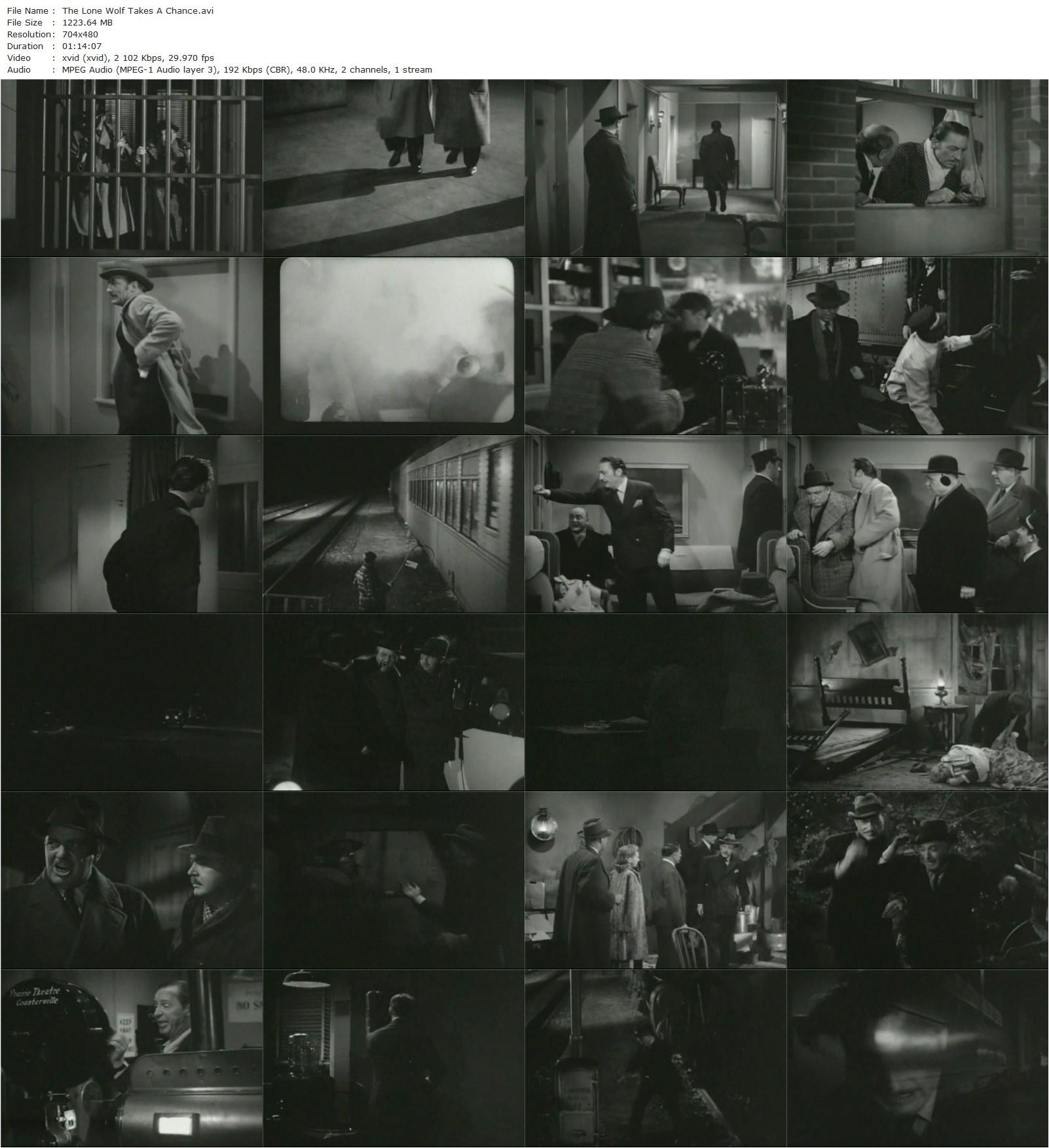 The Lone Wolf Takes a Chance (1941) Sidney Salkow, Warren William, June Storey, Henry Wilcoxon-poster