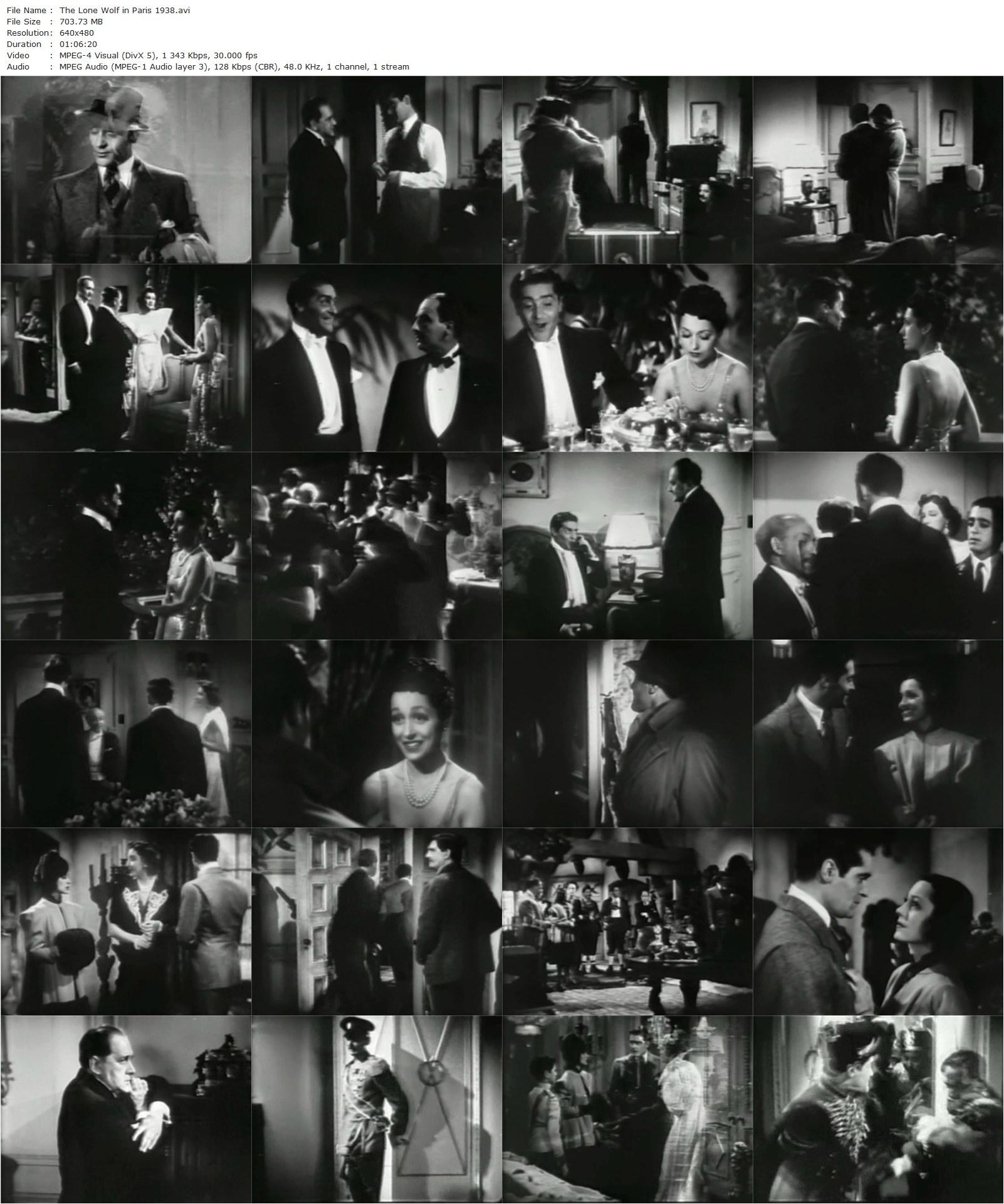 The Lone Wolf in Paris (1938) Albert S. Rogell, Francis Lederer, Frances Drake, Olaf Hytten-poster