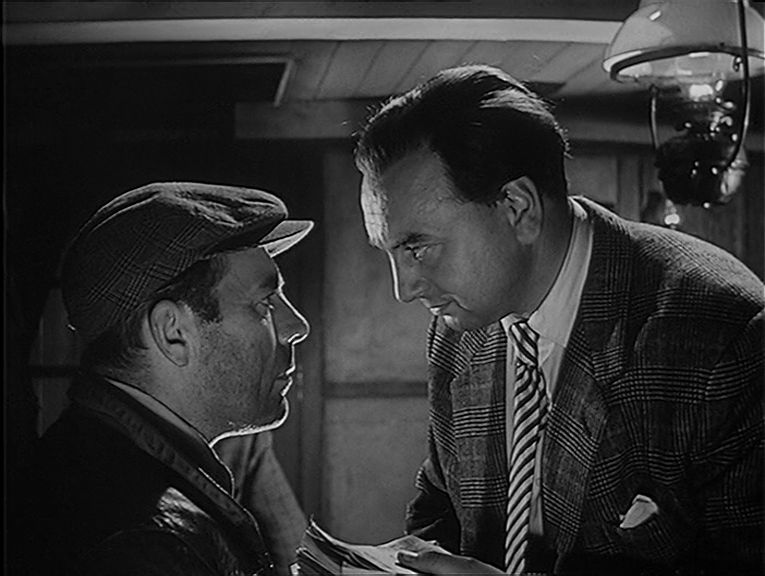 The Long Memory (1953) Robert Hamer, John Mills, John McCallum, Elizabeth Sellars, Drama, Thriller, Film-Noir-poster