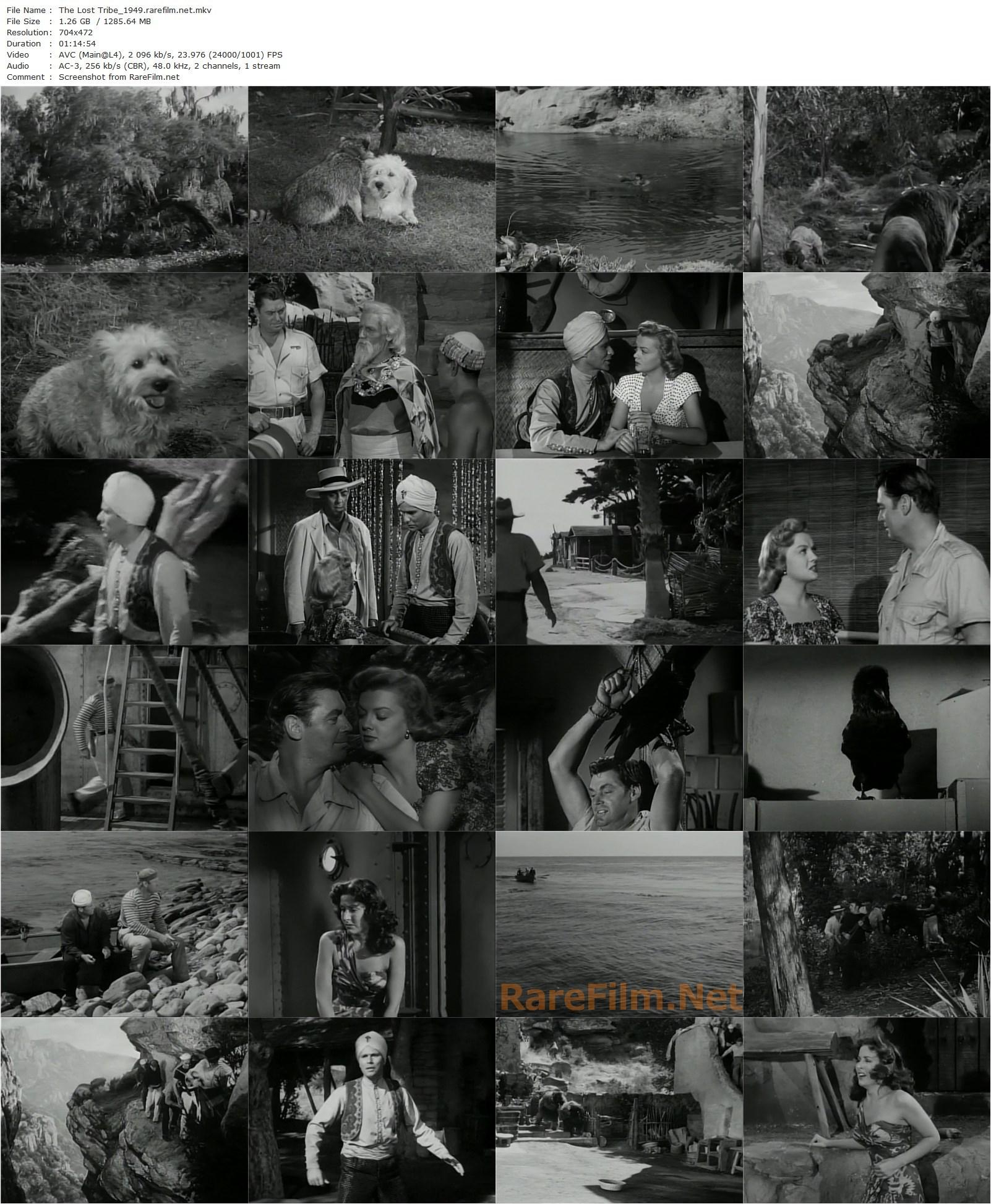 The Lost Tribe (1949) William Berke, Johnny Weissmuller, Myrna Dell, Elena Verdugo-poster