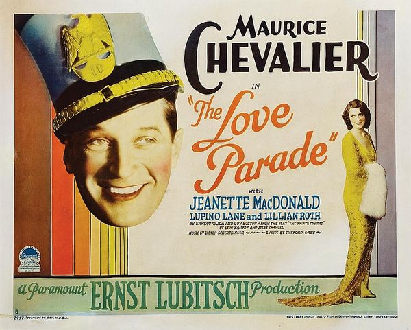 The Love Parade (1929) Ernst Lubitsch, Maurice Chevalier, Jeanette MacDonald, Lupino Lane, Comedy, Musical, Romance