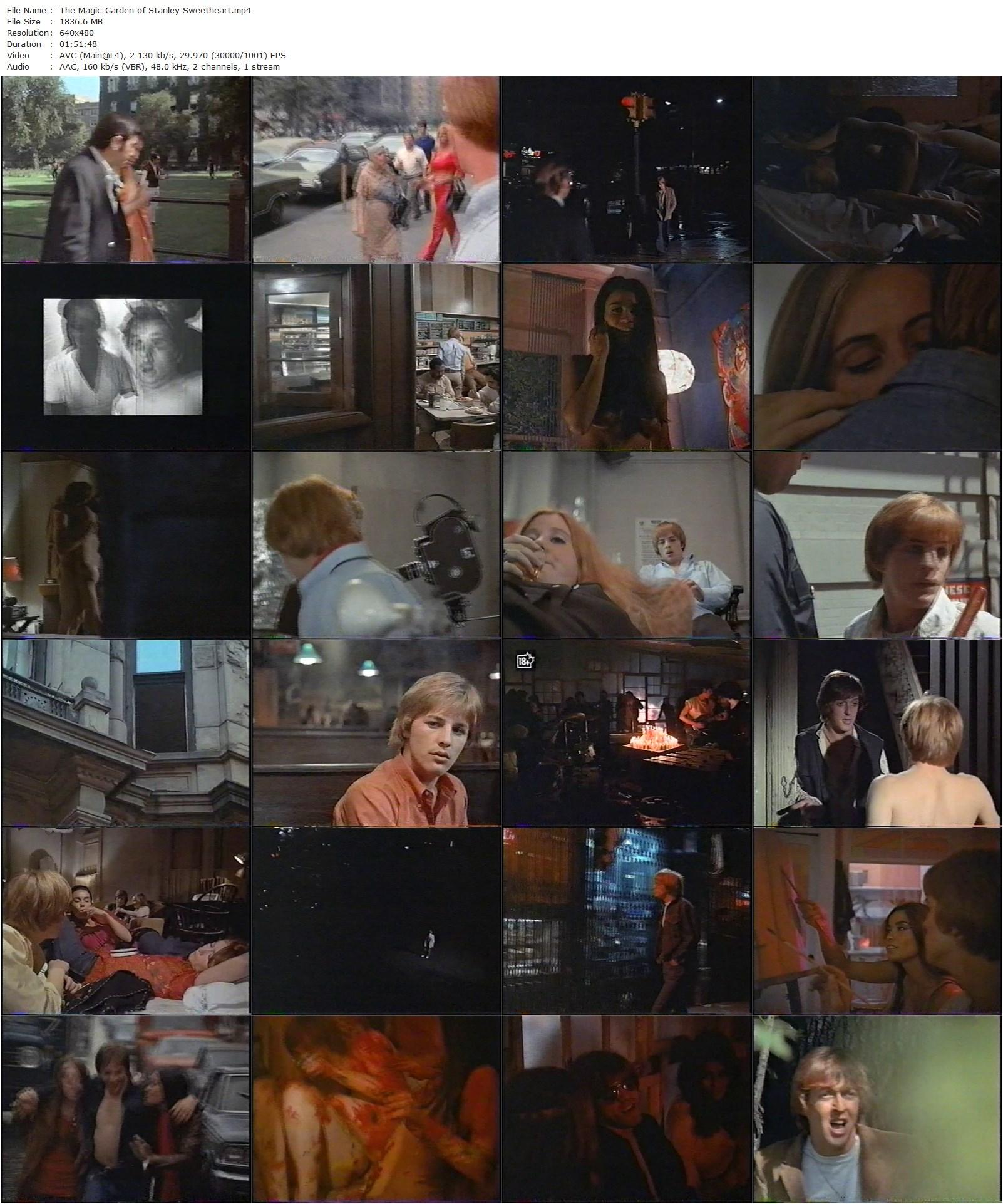 The Magic Garden of Stanley Sweetheart (1970) Leonard J. Horn, Linda Gillen, Michael Greer, Dianne Hull-poster