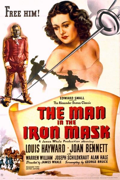 The Man In the Iron Mask (1939) James Whale, Louis Hayward, Joan Bennett, Warren William