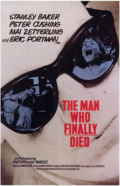 The Man Who Finally Died (1963) Quentin Lawrence, Stanley Baker, Peter Cushing, Georgina Ward