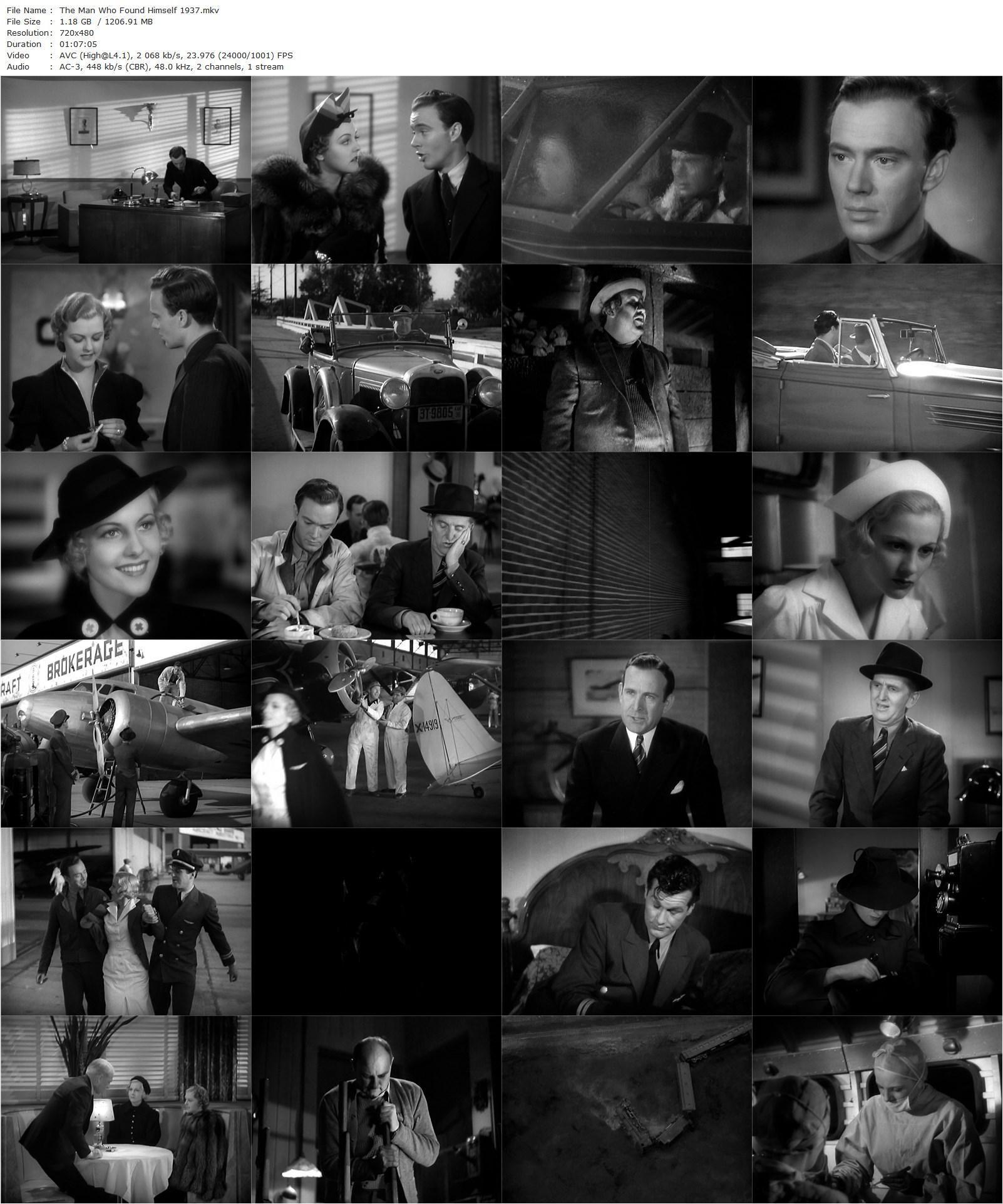 The Man Who Found Himself (1937) Lew Landers-poster