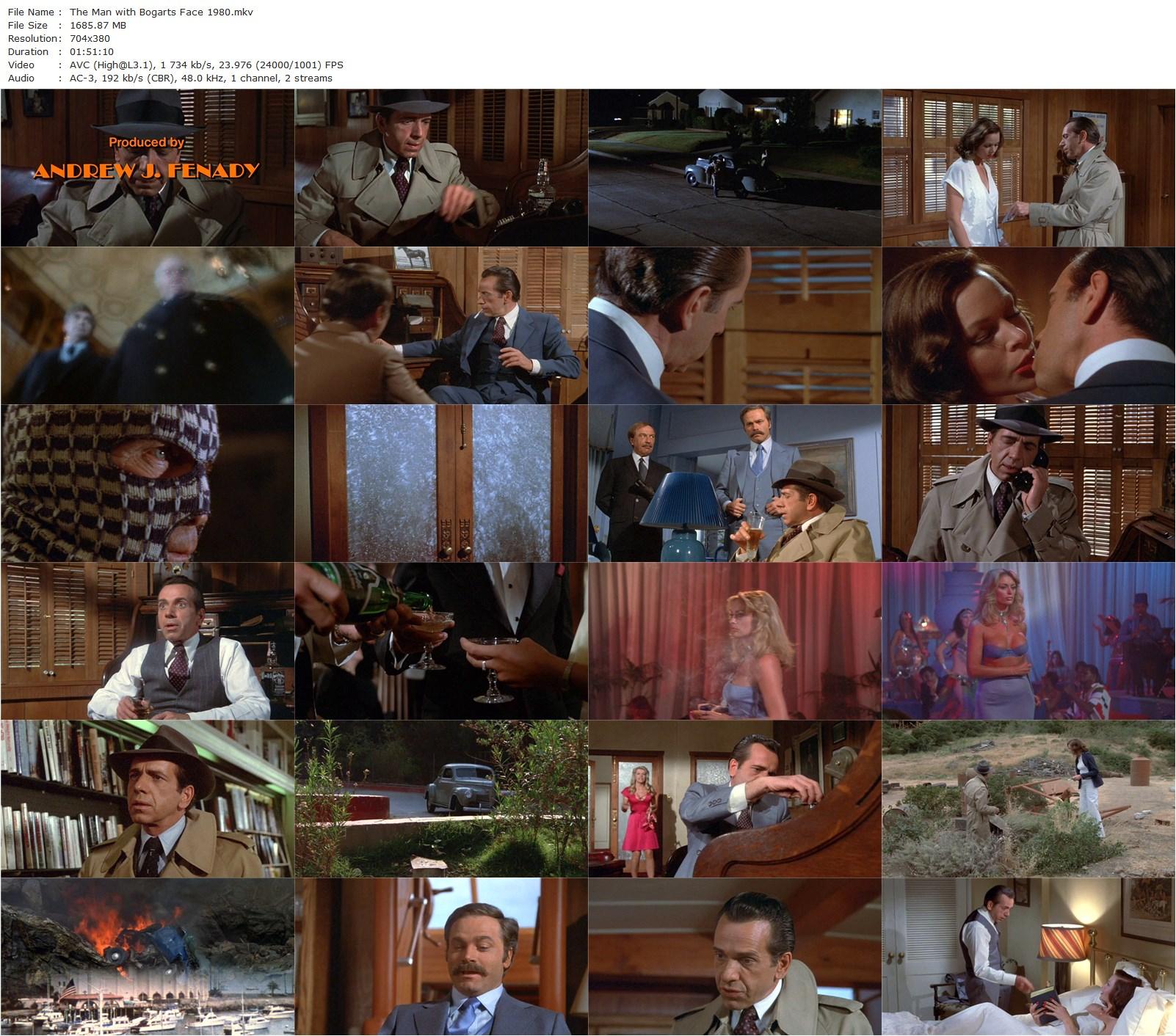 The Man with Bogart’s Face (1980) Robert Day, Robert Sacchi, Franco Nero, Michelle Phillips-poster