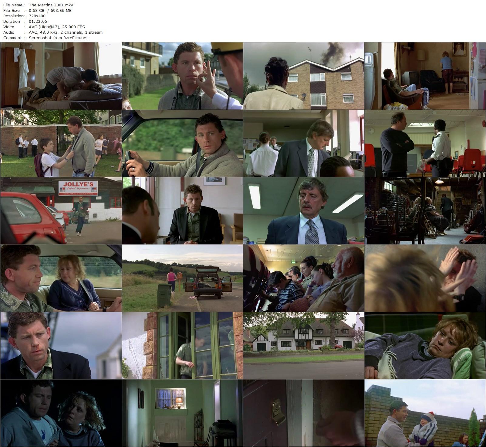 The Martins (2001) Tony Grounds, Lee Evans, Eric Byrne, Lloyd Harvey-poster