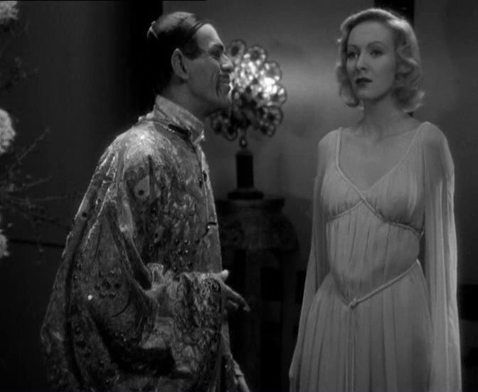 The Mask of Fu Manchu (1932) Charles Brabin, Charles Vidor, Boris Karloff, Lewis Stone, Karen Morley, Adventure, Horror, Sci-Fi-poster