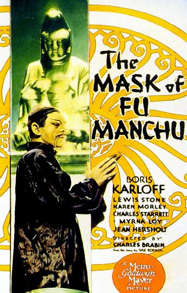 The Mask of Fu Manchu (1932) Charles Brabin, Charles Vidor, Boris Karloff, Lewis Stone, Karen Morley, Adventure, Horror, Sci-Fi