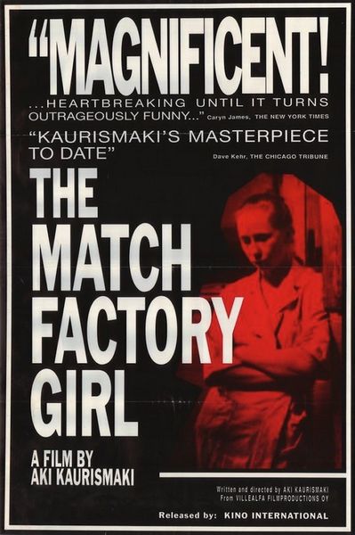 Tulitikkutehtaan tyttö / The Match Factory Girl (1990) Aki Kaurismäki, Kati Outinen, Elina Salo, Esko Nikkari, Drama, Comedy