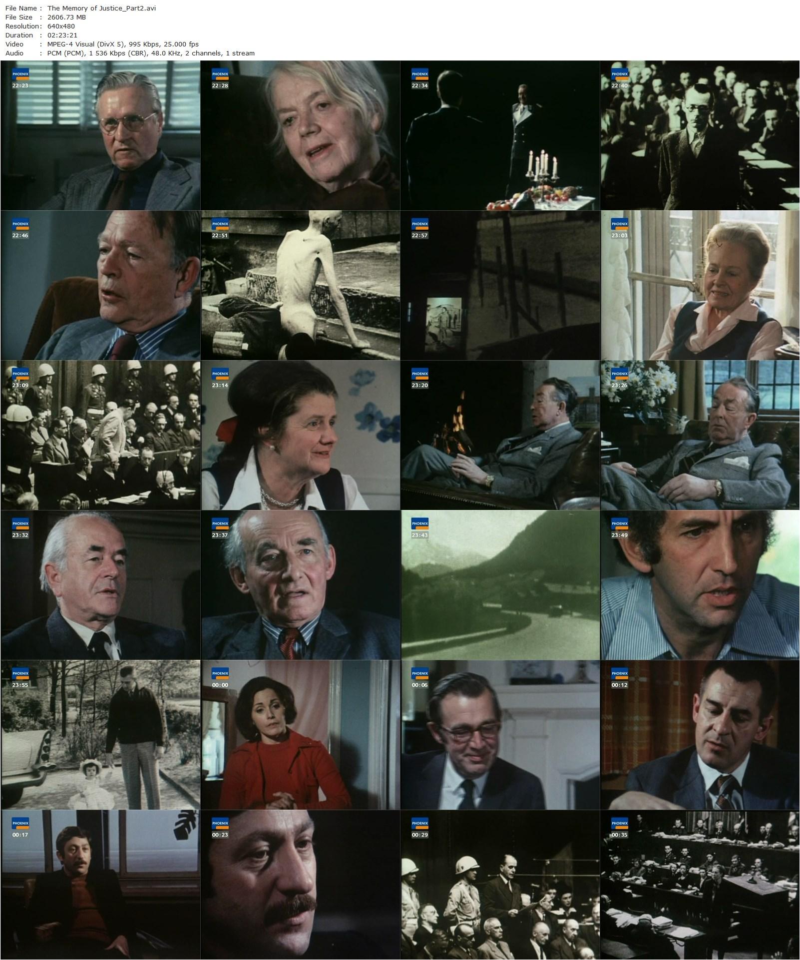 The Memory of Justice (1976) Marcel Ophüls, Yehudi Menuhin, Noël Favrelières, Anthony Herbert-poster