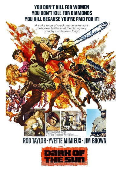 The Mercenaries AKA Dark of the Sun (1968) Jack Cardiff, Rod Taylor, Yvette Mimieux, Peter Carsten