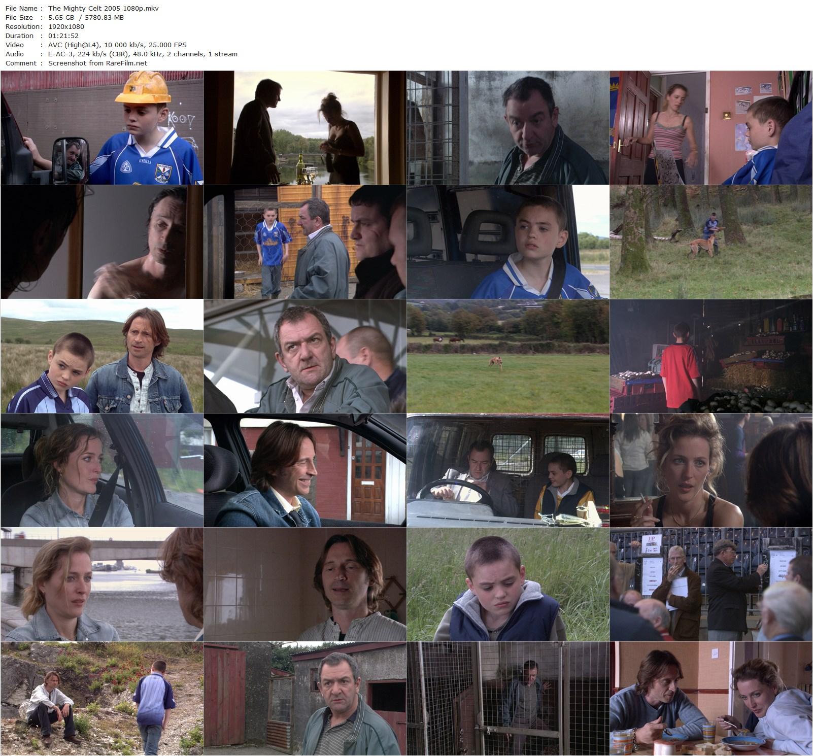 The Mighty Celt (2005) Pearse Elliott, Ken Stott, Tyrone McKenna, Gillian Anderson-poster