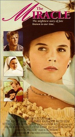 The Miracle (1959) Irving Rapper, Gordon Douglas, Carroll Baker, Roger Moore, Walter Slezak