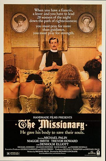 The Missionary (1982) Richard Loncraine, Michael Palin, Maggie Smith, Trevor Howard