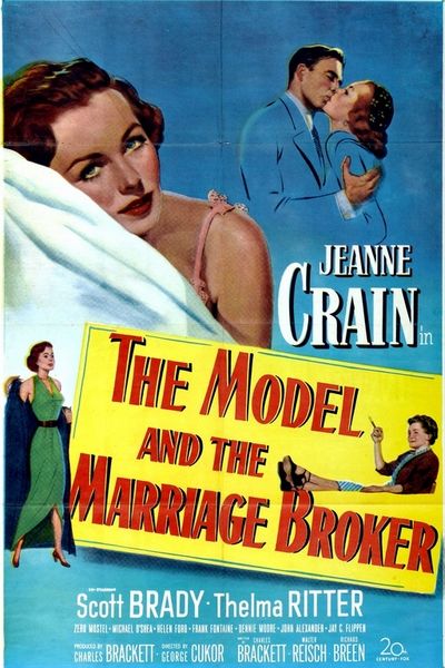 The Model and the Marriage Broker (1951) George Cukor, Jeanne Crain, Thelma Ritter, Scott Brady, Comedy, Romance