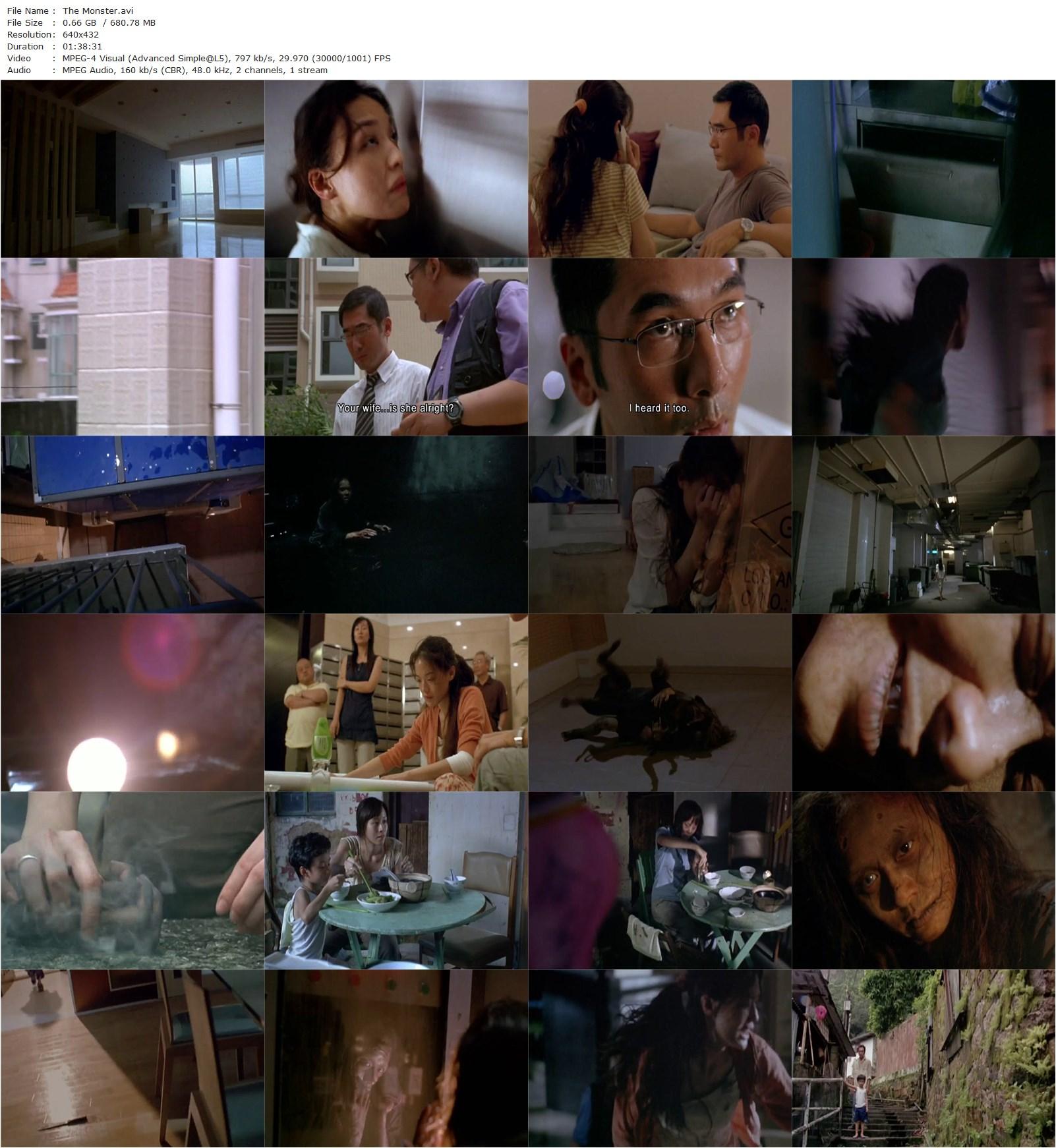 The Monster AKA Gwai muk (2005) Soi Cheang, Shu Qi, Karena Kar-Yan Lam, Alex Fong-poster