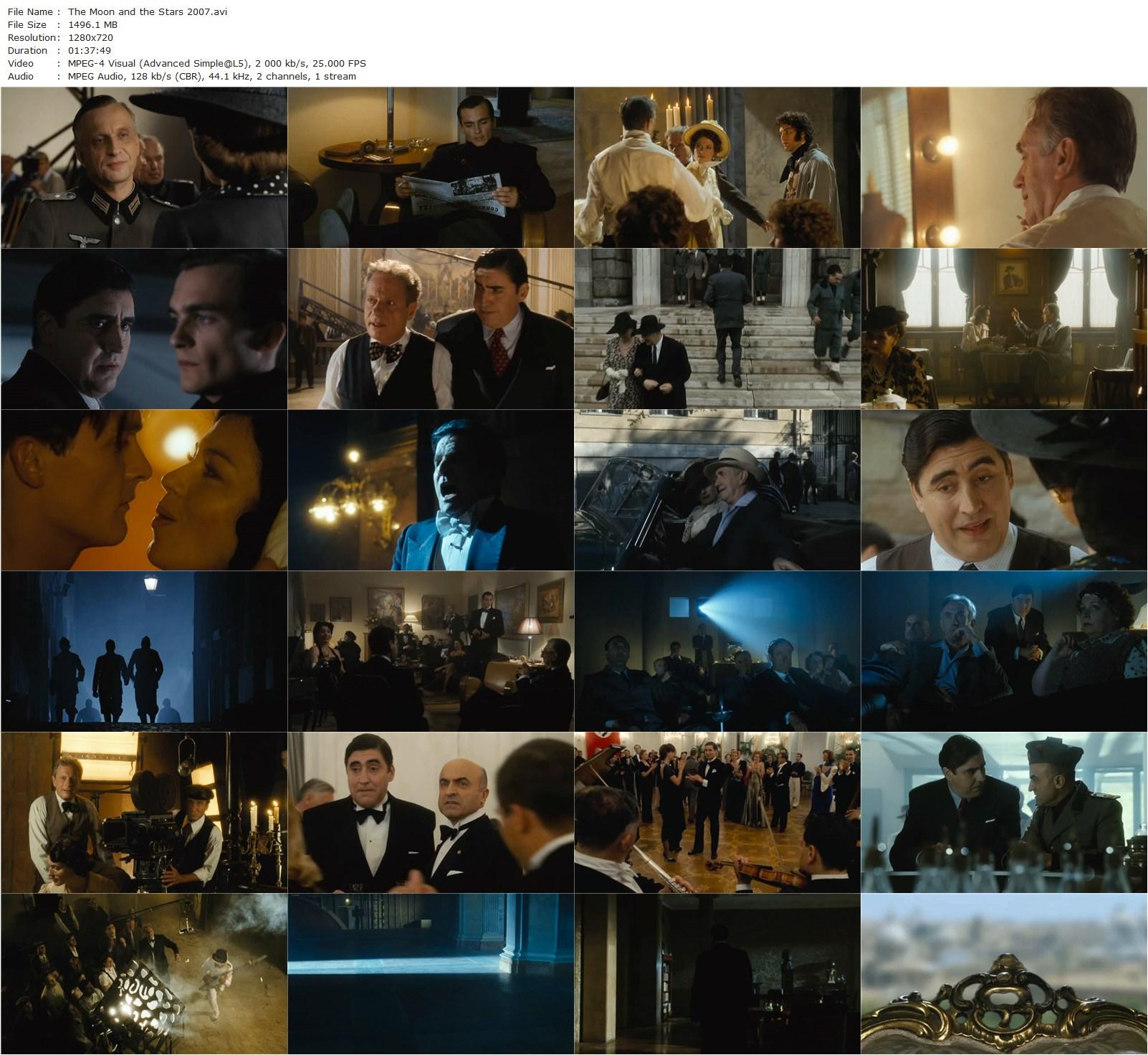 The Moon and the Stars (2007) John Irvin, Jonathan Pryce, Alfred Molina, Catherine McCormack-poster