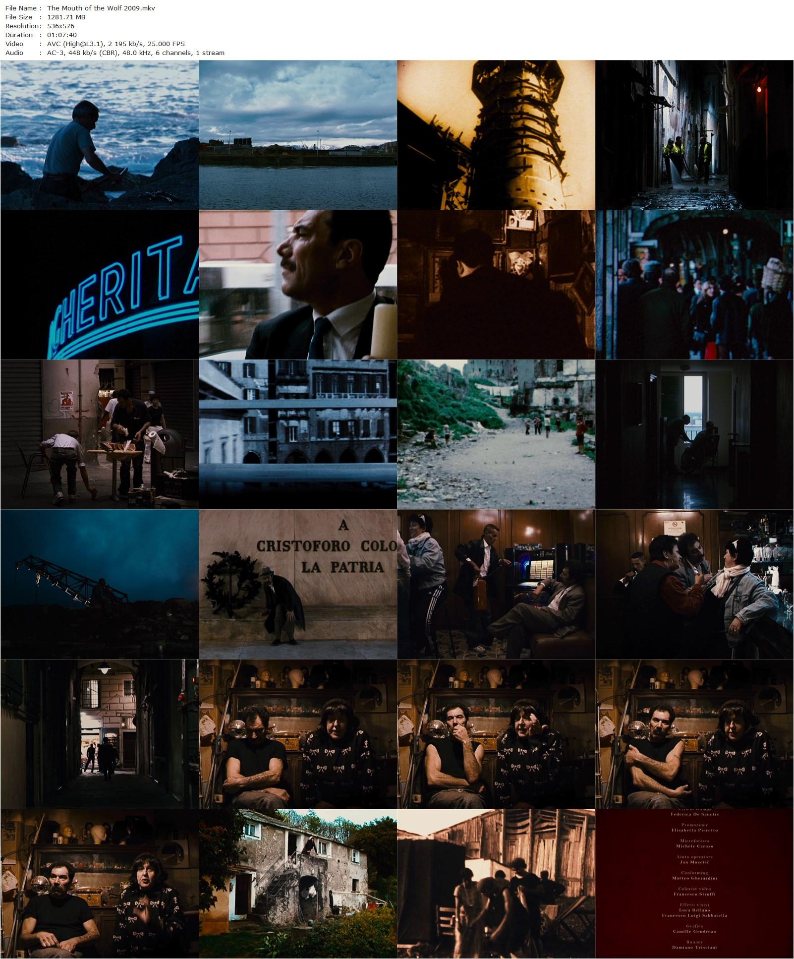 The Mouth of the Wolf AKA La bocca del lupo (2009) Pietro Marcello, Vincenzo Motta, Mary Monaco, Franco Leo-poster