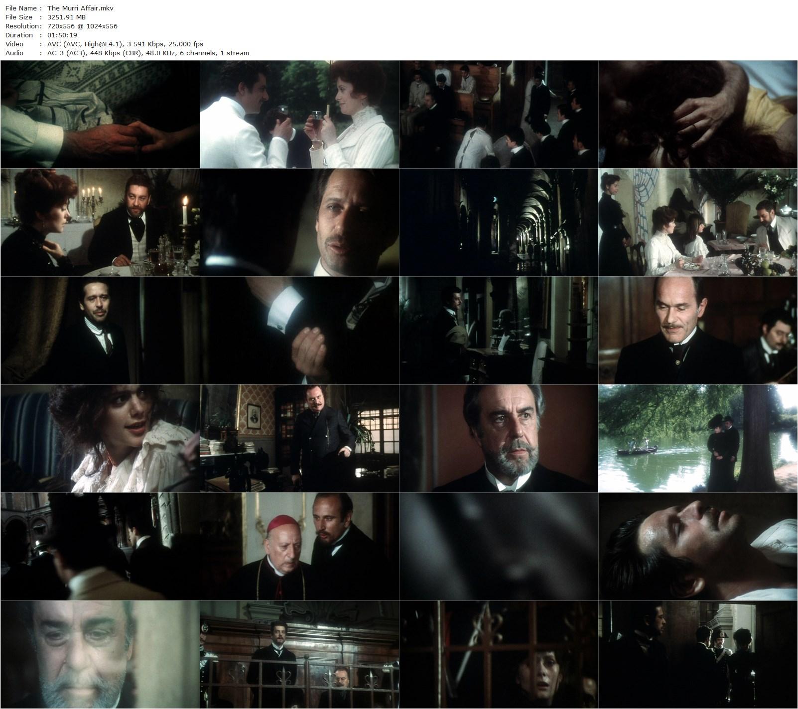 The Murri Affair (1974) Mauro Bolognini, Catherine Deneuve, Giancarlo Giannini, Fernando Rey-poster