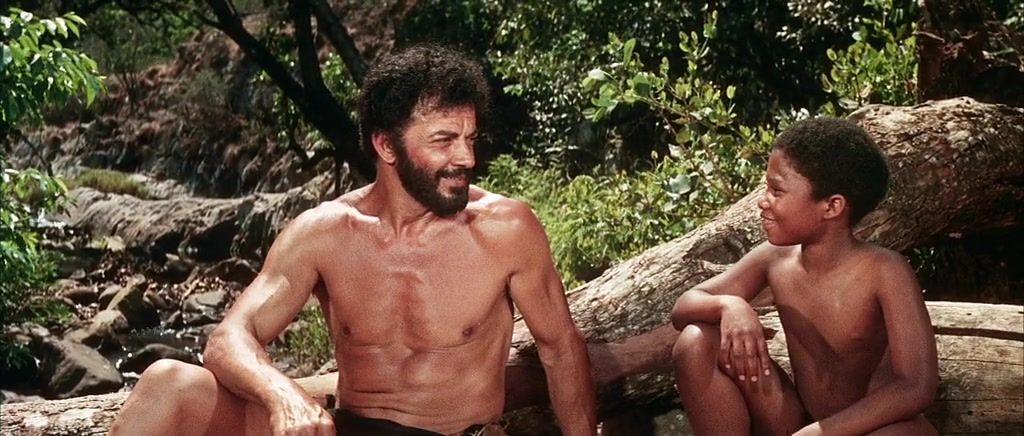 The Naked Prey (1965) Cornel Wilde, Gert van den Bergh, Ken Gampu-poster