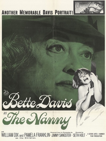 The Nanny (1965) Seth Holt, Bette Davis, Wendy Craig, Jill Bennett