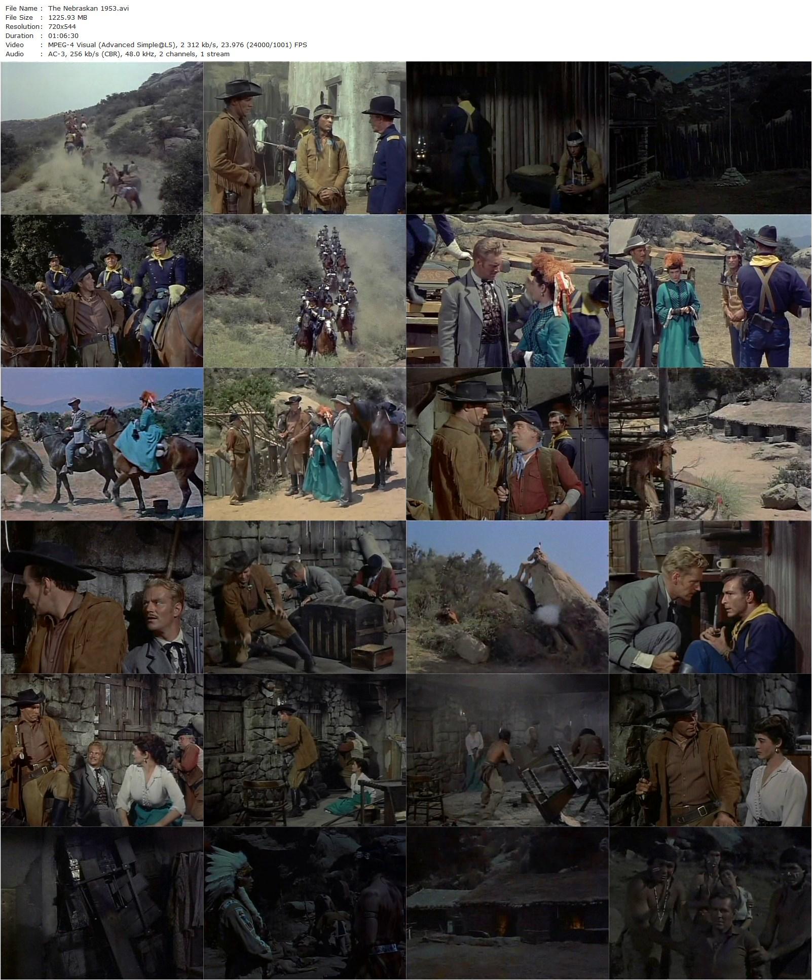 The Nebraskan (1953) Fred F. Sears, Philip Carey-poster